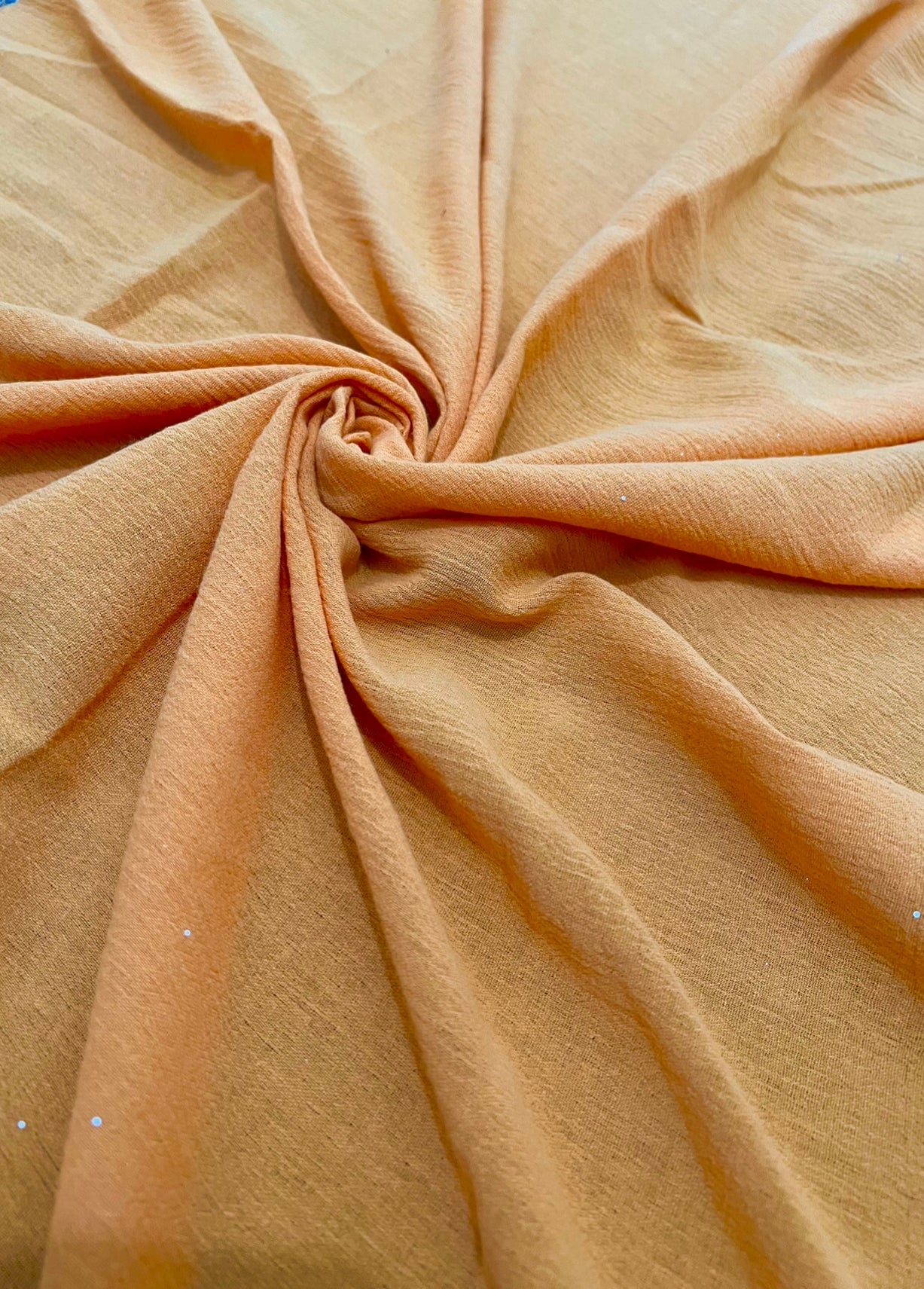 mustard Cotton Gauze, cotton gauze fabric, light orange gauze fabric, light yellow gauze, cotton for woman, double gauze cheap, coton gauze for bride, cotton gauze in low price