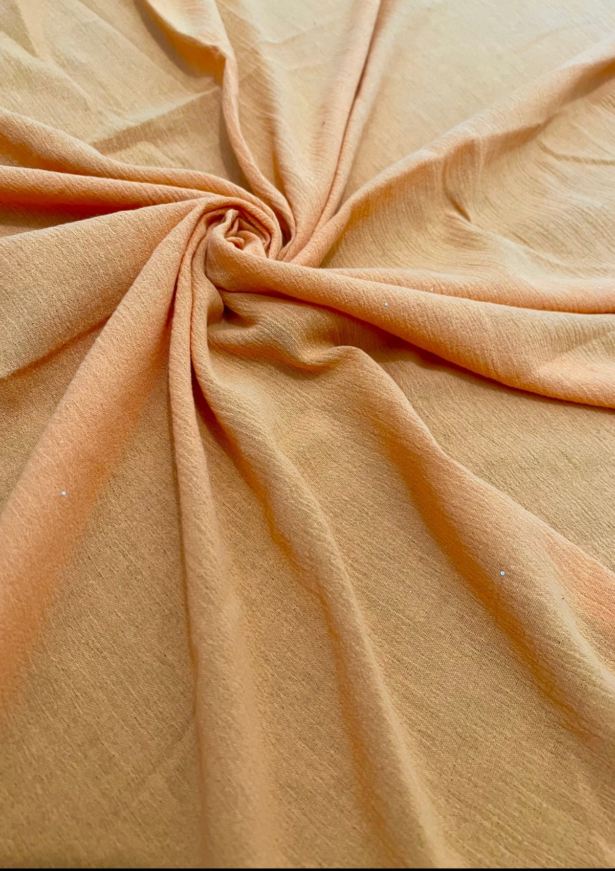 mustard Cotton Gauze, cotton gauze fabric, light orange gauze fabric, light yellow gauze, cotton for woman, double gauze cheap, coton gauze for bride, cotton gauze in low price