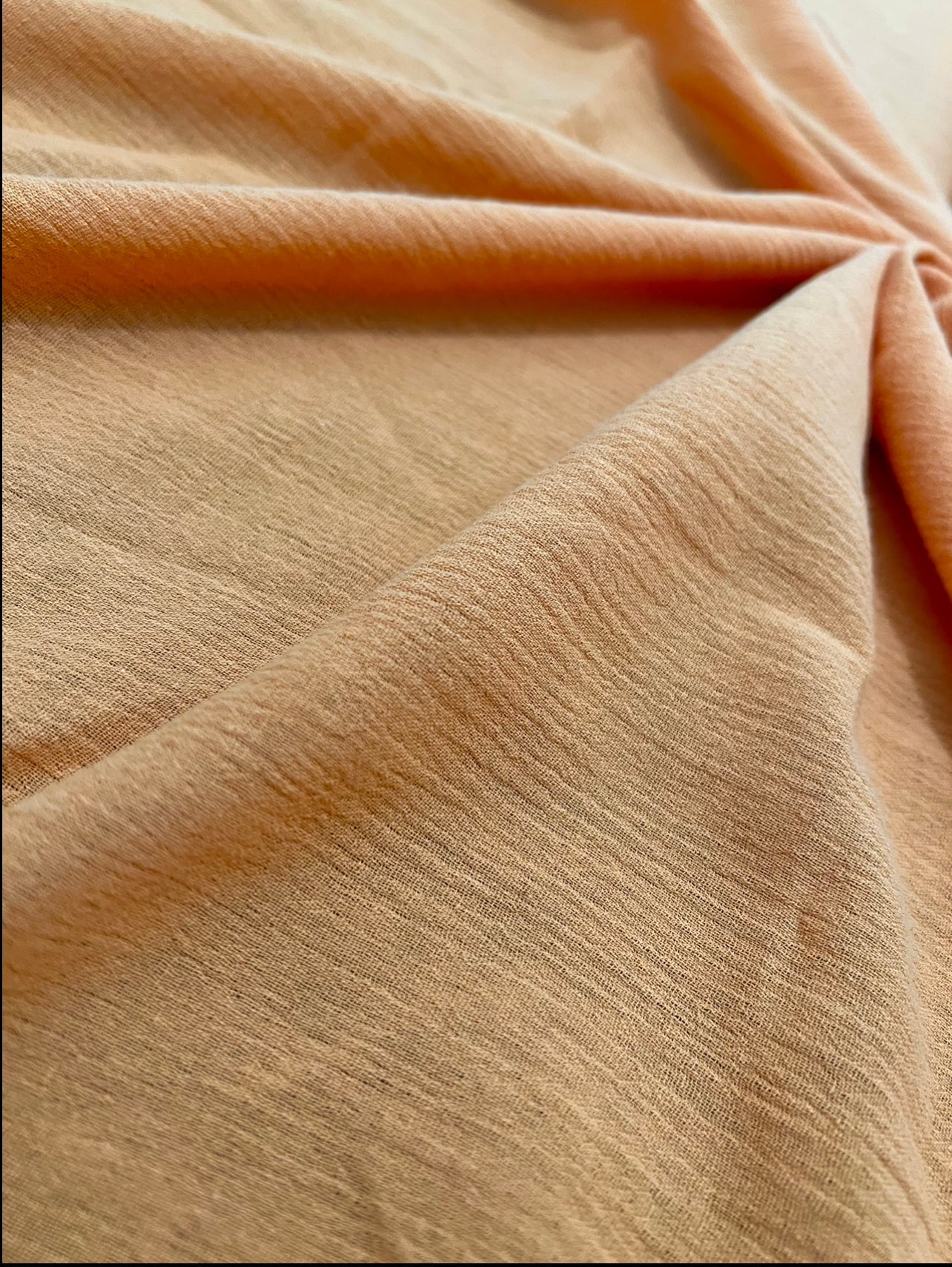 mustard Cotton Gauze, cotton gauze fabric, light orange gauze fabric, light yellow gauze, cotton for woman, double gauze cheap, coton gauze for bride, cotton gauze in low price