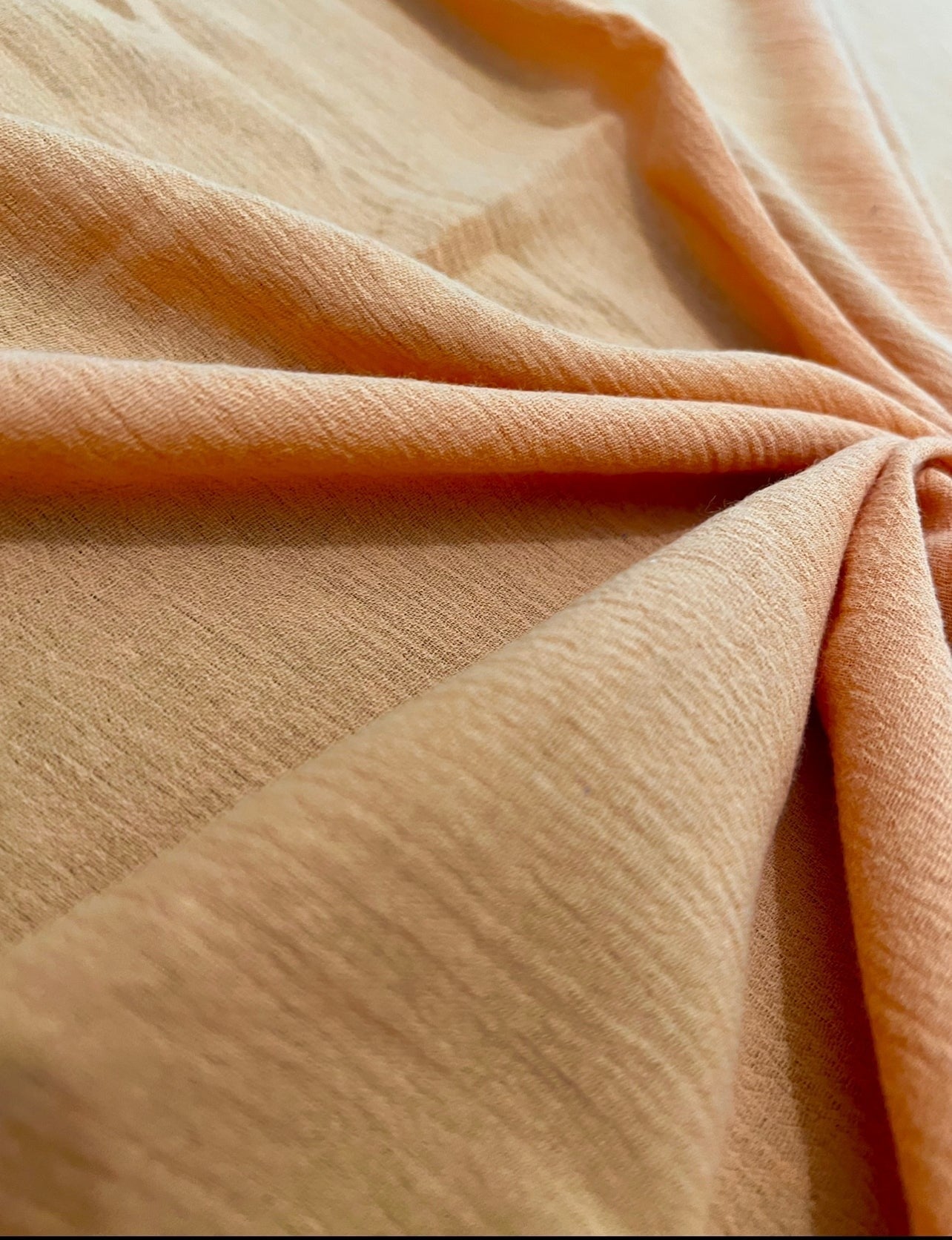 mustard Cotton Gauze, cotton gauze fabric, light orange gauze fabric, light yellow gauze, cotton for woman, double gauze cheap, coton gauze for bride, cotton gauze in low price