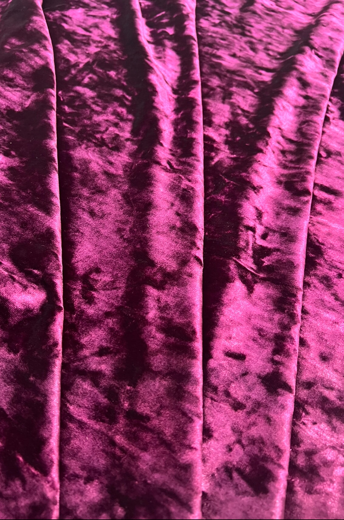Plum Stretched Crushed Velvet, maroon Stretched Crushed Velvet, burgundy Stretched Crushed Velvet, Crushed Velvet, stretched velvet, velvet for woman, velvet for bride, velvet for party wear dresses, velvet on discount, velvet on sale, buy velvet online