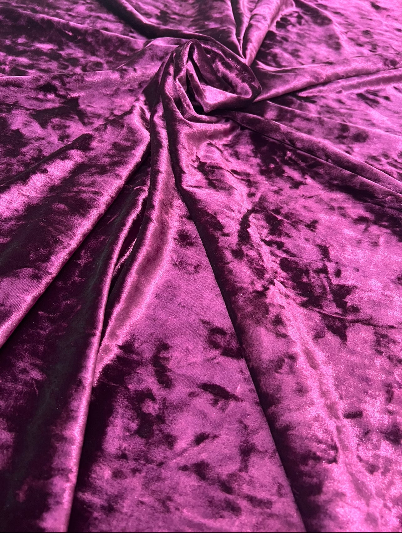 Plum Stretched Crushed Velvet, maroon Stretched Crushed Velvet, burgundy Stretched Crushed Velvet, Crushed Velvet, stretched velvet, velvet for woman, velvet for bride, velvet for party wear dresses, velvet on discount, velvet on sale, buy velvet online