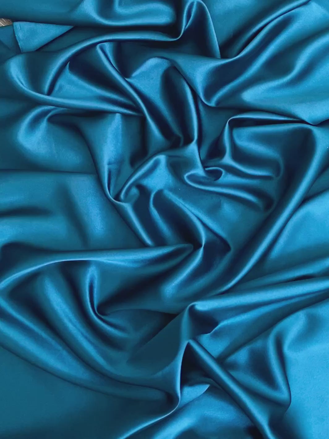 teal blue Silky Stretch Satin, dark blue Silky Stretch Satin, blue Silky Stretch Satin, ocean blue stretch Satin, Silky Stretch Satin for woman, Silky Stretch Satin for bride, Silky Stretch Satin in low price, premium Silky Stretch Satin