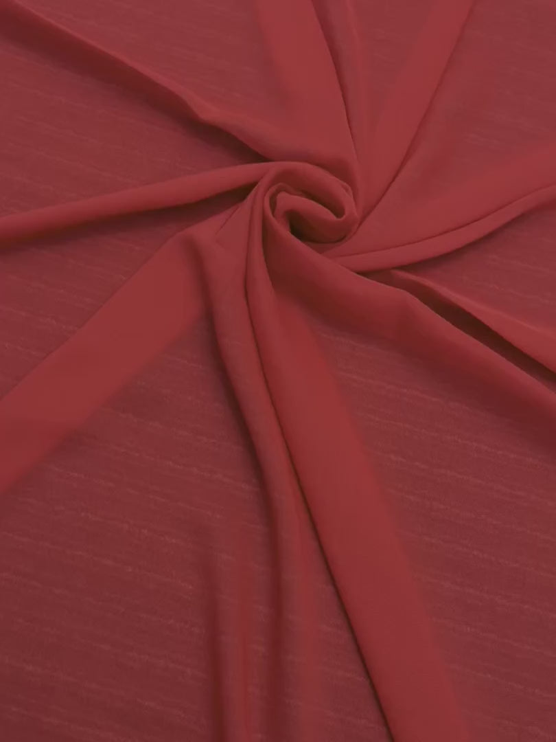 Chilli peper chiffon, dark red chiffon, light red chiffon, red chiffon, chiffon for woman, chiffon for bride, premium chiffon, chiffon in low price, chiffon for party wear, chiffon for gown