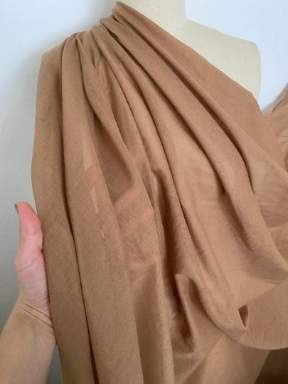 light brown Cotton Gauze, cotton gauze fabric, brown gauze fabric, dark brown gauze, cotton for woman, double gauze cheap, coton gauze for bride, cotton gauze in low price