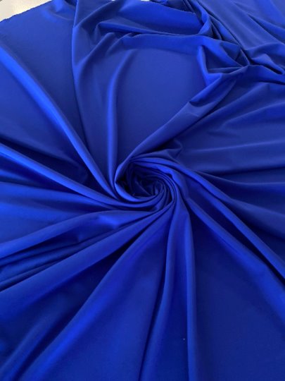 Royal Blue Lightweight Crepe, blue crepe, light blue crepe, crepe for woman, crepe for bride,  crepe on discount, crepe in low price, crepe on sale, premium crepe, solid crepe
