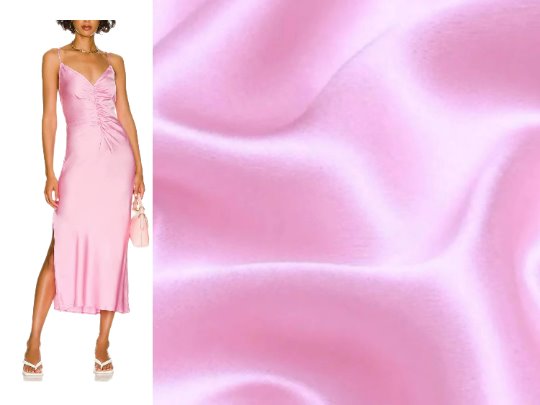 baby pink silky stretch satin, light pink silky stretch satin, pink silky stretch satin, silky stretch satin for woman, silky stretch satin for bride, silky stretch satin on discount, silky stretch satin on sale, best quality silky stretch satin