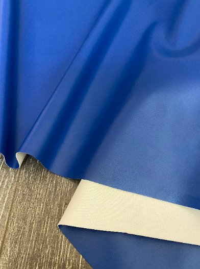 Royal Blue Stretch Faux Leather