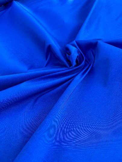 royal blue Stretch Taffeta Fabric ,blue taffeta For dress, dark blue Lustrous Fabric By the Yard, light blue taffeta for woman, ocean blue taffeta for bride, royal blue taffeta for party wear, vibrant taffeta colors, taffeta on sale, taffeta on discount
