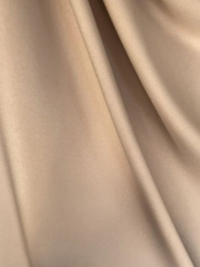 khaki Delaney Gabardine, brown Delaney Gabardine, light brown Delaney Gabardine, solid color Delaney Gabardine, Delaney Gabardine for woman, Delaney Gabardine for bride, premium Delaney Gabardine, Delaney Gabardine on discount, Delaney Gabardine on sale, Delaney Gabardine in low price