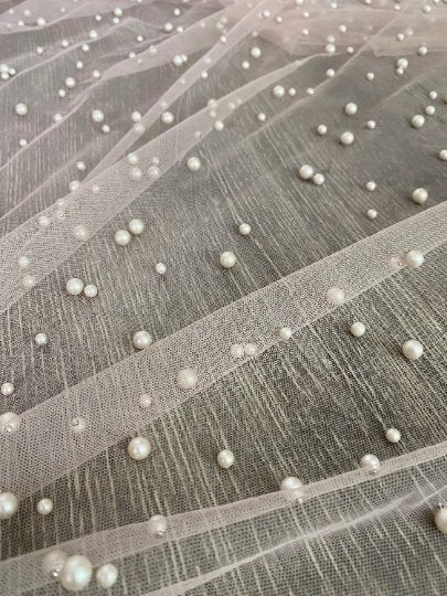 nude Pearl Tulle, white pearl Tulle, bright white pearl Tulle, off white Pearl Tulle, shinny Pearl Tulle, Pearl Tulle for woman, Pearl Tulle for bride, Pearl Tulle on discount, Pearl Tulle on sale, premium Pearl Tulle, buy Pearl Tulle online