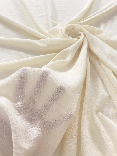 Ivory Crinkle Cotton Gauze, cotton gauze fabric, white gauze fabric, off white gauze, cotton for woman, double gauze ivory