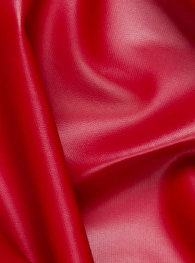 red 2 Way stretch Faux Leather, dark red Faux Leather, Faux Leather for jackets, Faux Leather for bags, Faux Leather on discount, Faux Leather on sale, premium Faux Leather, light red Faux Leather, blood red Faux Leather, Faux Leather for tops, Faux Leather for leggings