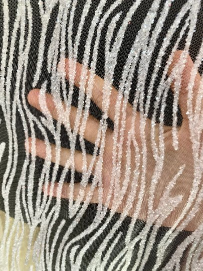 White Glitter Lace, off white lace Glitter, bright white Lace, pearl white lace, lace for woman, lace for bride,  lace on discount, lace on sale, premium lace, kiki textile lace, lace for party wear dresses, lace on mesh