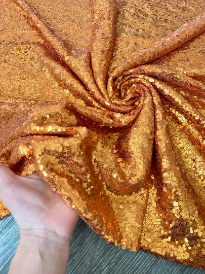 orange sequin On Mesh, dark orange stretch Sequin Mesh, light orange Sequin on Mesh, Stretch Sequin Mesh, Stretch Sequin Mesh for woman,  Stretch Sequin Mesh for bride, Stretch Sequin Mesh on sale, Stretch Sequin Mesh on discount, Stretch Sequin Mesh online
