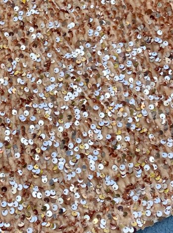 rose gold Sequin on Velvet, light brown sequin on velvet, dusty gold sequin on velvet, gold sequin on velvet, velvet on discount, velvet on sale, buy velvet online, kikitextile velvet, premium velvet, velvet for gown, velvet for woman, velvet for bride