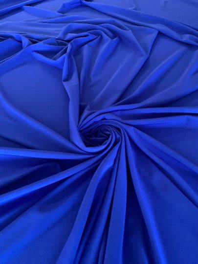 Royal Blue Lightweight Crepe, blue crepe, light blue crepe, crepe for woman, crepe for bride,  crepe on discount, crepe in low price, crepe on sale, premium crepe, solid crepe
