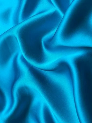 torquoise Silky Stretch Satin, dark blue Silky Stretch Satin, blue Silky Stretch Satin, ocean blue stretch Satin, Silky Stretch Satin for woman, Silky Stretch Satin for bride, Silky Stretch Satin in low price, premium Silky Stretch Satin