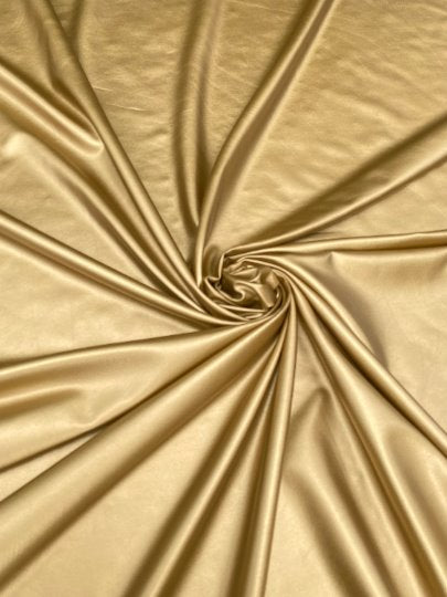 gold stretch Faux Leather, champagne Faux Leather, Faux Leather for jackets, Faux Leather for bags, Faux Leather on discount, Faux Leather on sale, premium Faux Leather, dusty gold Faux Leather, bright gold Faux Leather, Faux Leather for tops, Faux Leather for leggings