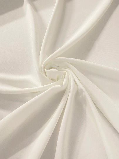 ivory stretch Crepe, white stretch crepe, off white stretch crepe, stretch crepe for woman, stretch crepe for bride,  crepe on discount, crepe in low price, crepe on sale, premium crepe, solid crepe