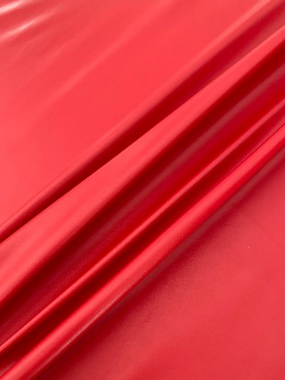 red 2 Way stretch Faux Leather, dark red Faux Leather, Faux Leather for jackets, Faux Leather for bags, Faux Leather on discount, Faux Leather on sale, premium Faux Leather, light red Faux Leather, blood red Faux Leather, Faux Leather for tops, Faux Leather for leggings