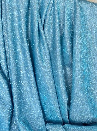 sky blue Lurex, blue lurex, dark blue lurex, light blue lurex, ocean blue lurex, lurex for woman, party wear lurex, shiny lurex, lurex for bride, lurex on discount, lurex on sale, buy lurex online