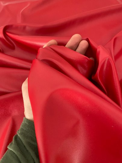 red 2 Way stretch Faux Leather, dark red Faux Leather, Faux Leather for jackets, Faux Leather for bags, Faux Leather on discount, Faux Leather on sale, premium Faux Leather, light red Faux Leather, blood red Faux Leather, Faux Leather for tops, Faux Leather for leggings