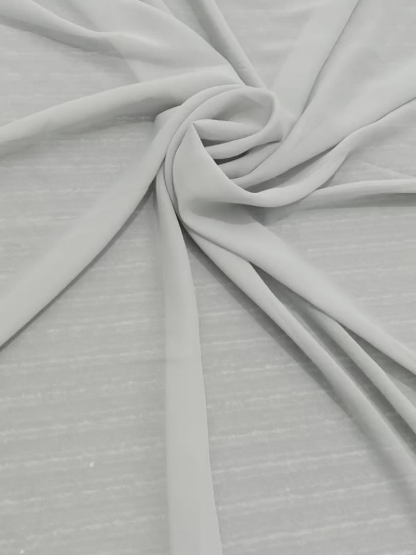 silver chiffon, gray chiffon, light gray chiffon, light silver chiffon, chiffon for woman, chiffon for bride, premium chiffon, chiffon in low price, chiffon for party wear, chiffon for gown
