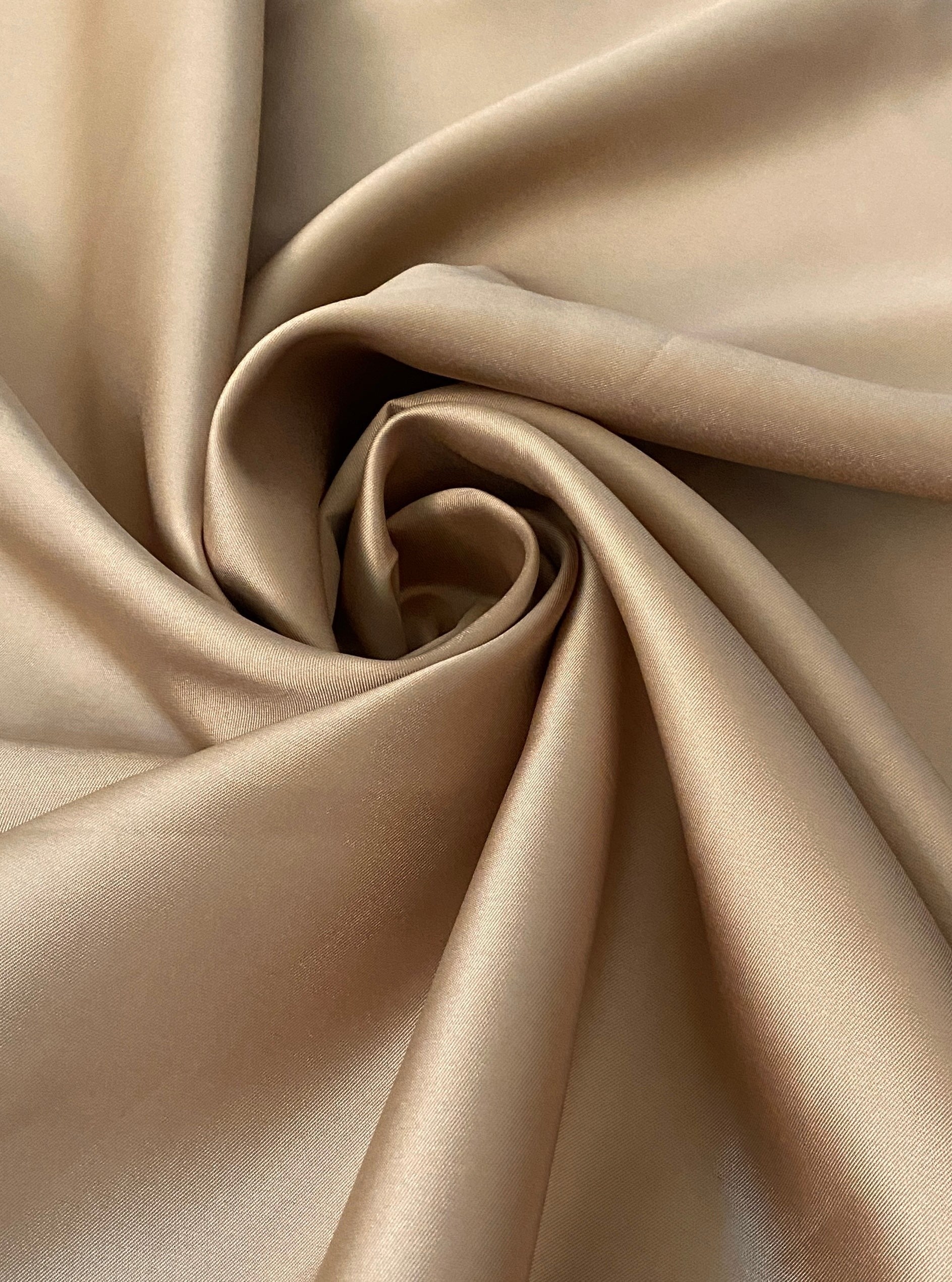 organize in flower shape gold mikado fabric  