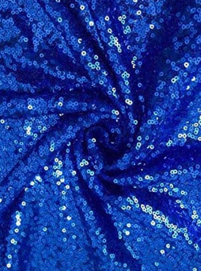 Royal Blue Sequin on Mesh, blue stretch Sequin Mesh, dark blue Sequin on Mesh, Stretch Sequin Mesh, Stretch Sequin Mesh for woman,  Stretch Sequin Mesh for bride, Stretch Sequin Mesh on sale, Stretch Sequin Mesh on discount, Stretch Sequin Mesh online