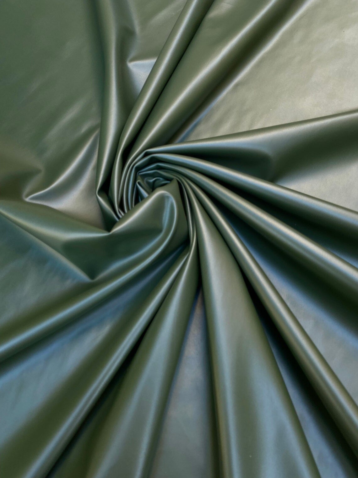 Shop now Olive Green Stretch Faux Leather by Yard- Kiki Textiles –  KikiTextiles