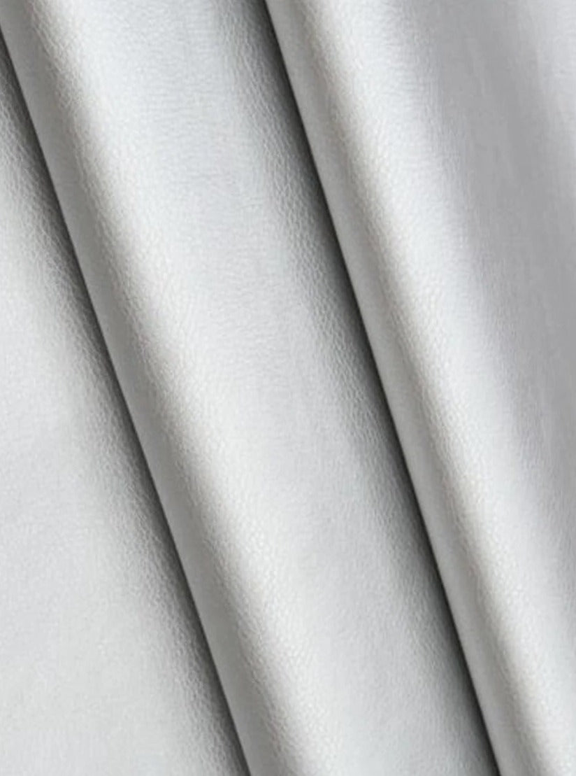 silver stretch Faux Leather, light silver Faux Leather, Faux Leather for jackets, Faux Leather for bags, Faux Leather on discount, Faux Leather on sale, premium Faux Leather, dark silver Faux Leather, grey Faux Leather, Faux Leather for tops, Faux Leather for leggings