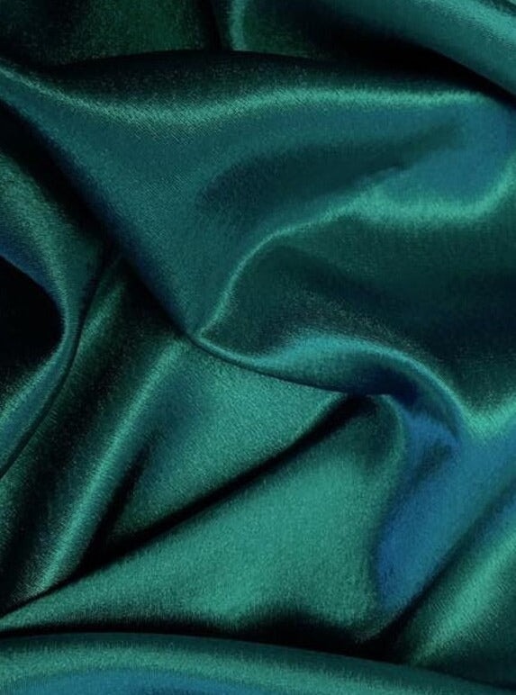 Deep teal satin, green satin for woman, premium satin, best quality satin, luxury satin, satin kikitextile, buy satin online, deep teal online textile store, deep green cheap satin, dark green satin on sale