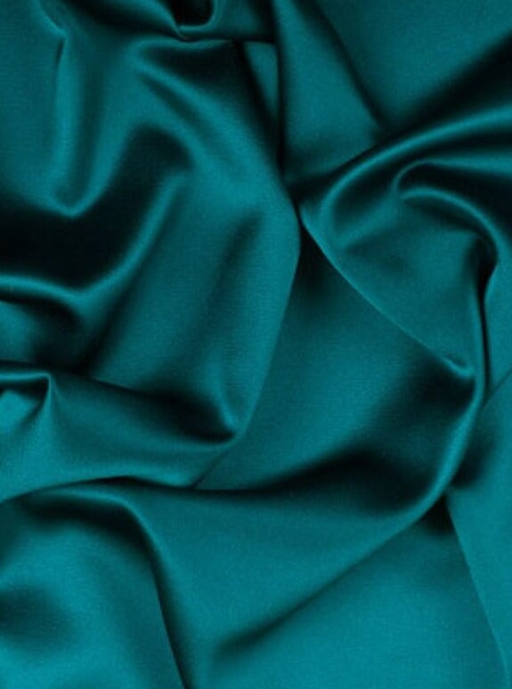 Deep teal satin, green satin for woman, premium satin, best quality satin, luxury satin, satin kikitextile, buy satin online, deep teal online textile store, deep green cheap satin, dark green satin on sale