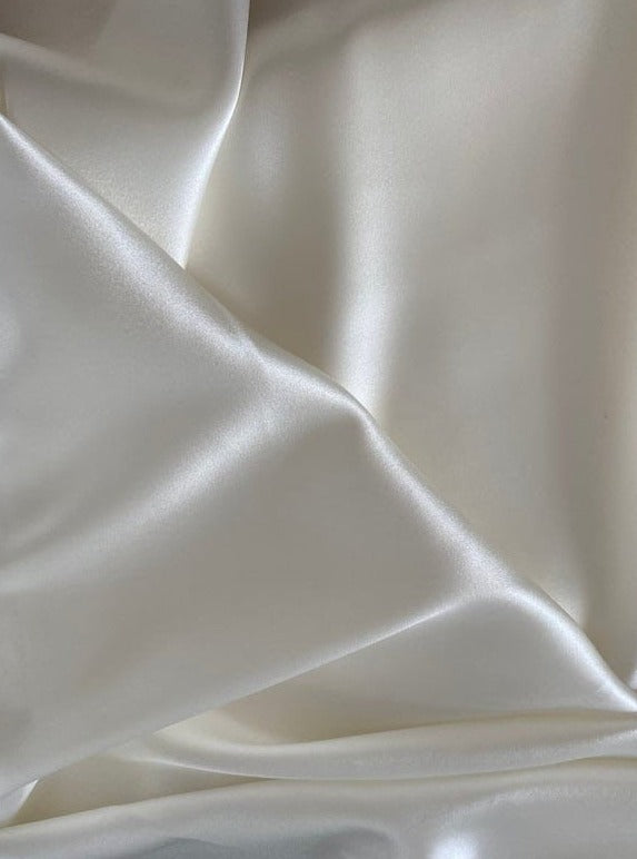 Off white Satin Fabric, Premium Quality, off white silky smooth Fabric, Medium Weight satin, Wedding Dress Fabric, satin Sold by The Yard, Satin for gown, satin for woman, luxury satin, white satin on sale, bright white satin, kikitextile satin, cheap satin, satin in low price, buy satin online, discounted satin