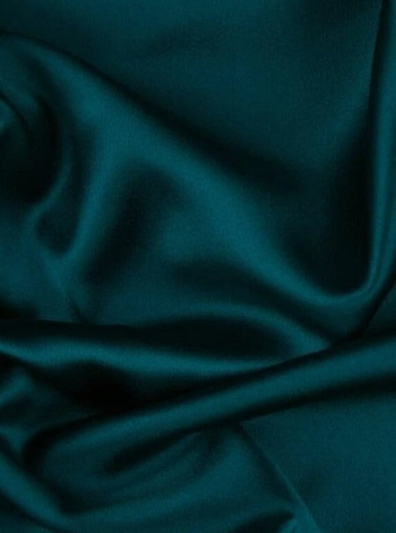 Deep teal satin, green satin for woman, premium satin, best quality satin, luxury satin, satin kikitextile, buy satin online, deep teal online textile store, deep green cheap satin, dark green satin on sale