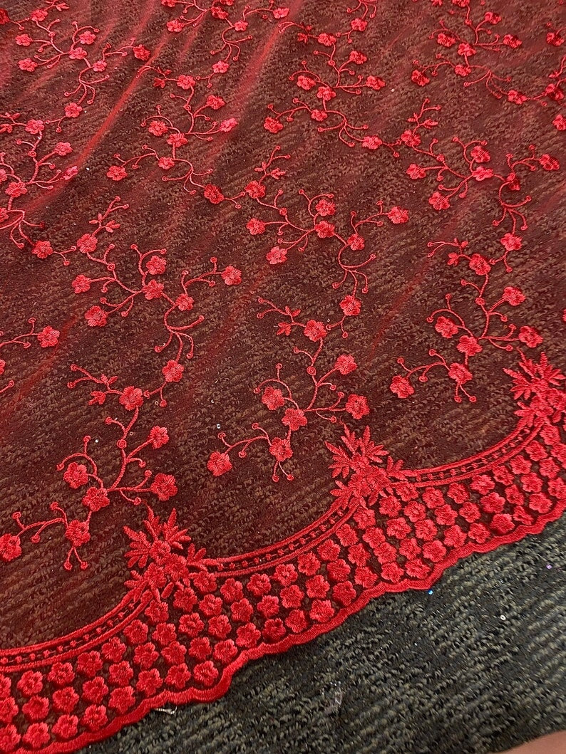 red Scallop Lace, blood red Scallop Lace, light red Scallop Lace, dark red Scallop Lace, rose pink Scallop Lace, Scallop Lace for woman, Scallop Lace for bride, Scallop Lace in low price, premium Scallop Lace, luxury Scallop Lace