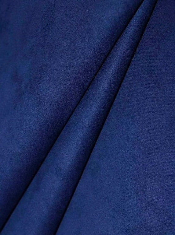 Navy Blue Microsuede, dark blue microsuede, light blue microsuede, premium microsuede, microsuede for sofa, microsuede for jackets, microsuede in low price, microsuede on discount, microsuede on sale, microsuede for apparels, microsuede for furniture