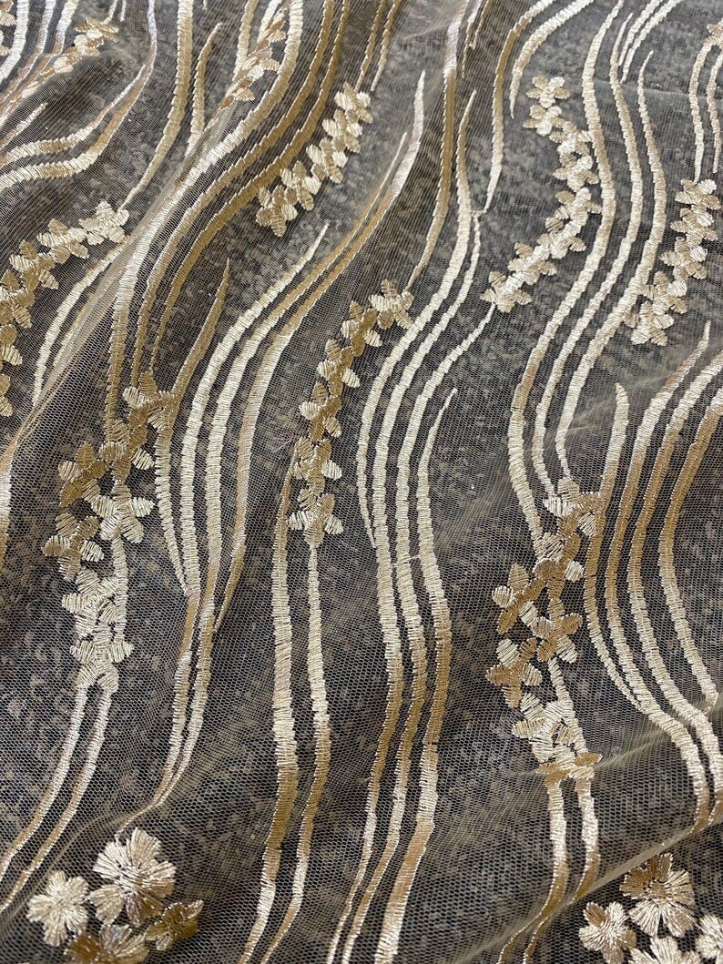 gold Scallop Embroidery Lace, dusty gold Scallop Embroidery Lace, dark yellow Scallop Embroidery Lace, Scallop Embroidery Lace for woman, Scallop Embroidery Lace for bride, Scallop Embroidery Lace for gown, Scallop Embroidery Lacein low price, premium Scallop Embroidery Lace, cheap Scallop Embroidery Lace