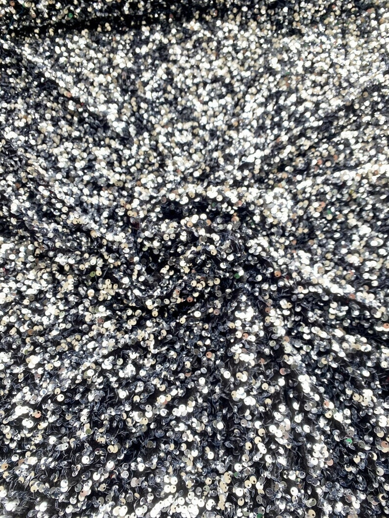 Iridescent gray Sequin on Stretch Velvet, gray Sequin on Stretch Velvet, light gray Sequin on Stretch Velvet, dark gray Sequin on Stretch Velvet, shinny Sequin on Stretch Velvet, premium Sequin on Stretch Velvet, cheap velvet, velvet on discount, buy velvet online